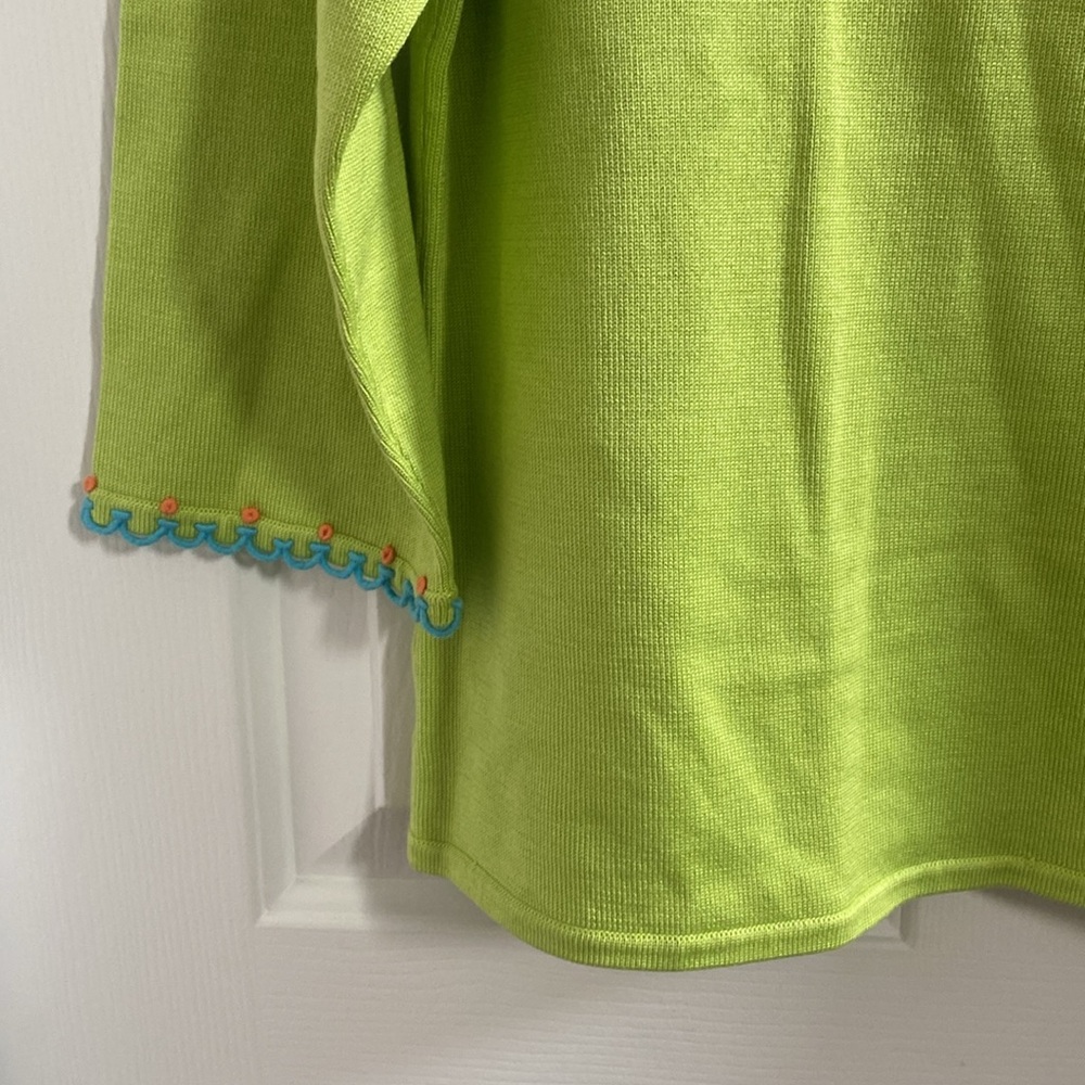 NWT Michael Simon Butterfly Sweater - Picture 5 of 12